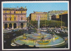 Italy PPC Roma Piazza Della Republica Fontana Dell'Esedra Sent 199? To Danimarca Stamp Is Uncancelled - Orte & Plätze