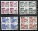 FRANCE, PRECANCEL STAMPS Historic Monuments, Blo4 MNH IMPERFORATED - Zonder Classificatie