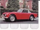 Plaquette En Tole Publicité Coop Automobile Collec L´auto A Travers Les Ages Triumph "TR4" N°29 - Plaques En Tôle (après 1960)