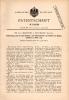 Original Patentschrift - L. Martenet In Neuchatel / Neuenburg , 1899 , Drehwerkzeug , Rohrabschneider !!! - Herramientas Antiguas
