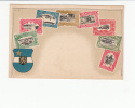 CONGO  - [OF #11223] - OTTMAR ZIEHER EMBOSSED STAMPS PC WITH MAP & COAT OF ARMS - Otros & Sin Clasificación