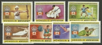 MONGOLIA Mongolei 1976 Olympic Games In Montreal MNH - Ete 1976: Montréal