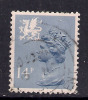 WALES GB 1981 QE2 14p GREY BLUE USED MACHIN STAMP SG W 39... ( D503 ) - Wales