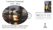 Louisiana Centennial FDC With 4-bar Killer Cancellation, From Toad Hall Covers #1 - 2011-...