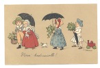 FANTAISIE - Illustrateur Ethel PARKINSON - "Merci Mademoiselle" -Couples D´enfants Avec Parapluies (1786)b96 - Parkinson, Ethel