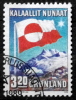 Greenland 1989 10th. Anniversary Internal Autonomy FLAG   MiNr.195  ( Lot   L 934 ) - Gebruikt