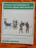 LIVRE - MILITARIA - ARMIES AND ENEMIES OF ANCIENT EGYPT AND ASSYRIA - A. BUTTERY - A WAR GAMES RESEARCH GROUP PUBLIC. - English