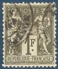 FRANCE Oblitéré Y&T N°72 Bien Centré - 1876-1878 Sage (Type I)