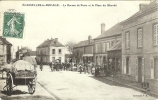 89 - EGRISELLES-le-BOCAGE - Le Bureau De Poste Et La Place Du Marché - Belle Animation - Egriselles Le Bocage