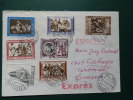 IT  612   LETTRE POUR L'ALLEMAGNE - Storia Postale