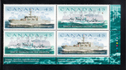 Canada MNH Scott#1763a Lower Right Plate Block 45c Canadian Naval Reserve - Plate Number & Inscriptions