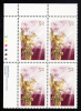 Canada MNH Scott#1765 Upper Left Plate Block 52c Christmas Angels - Plate Number & Inscriptions