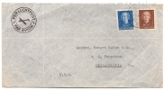 NETHERLANDS - VF 1949 COVER From ZWIJNDRECHT To PHILADELPHIA - Reine Juliana Stamps 20c - 60c - Storia Postale