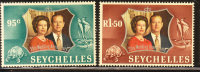 Seychelles 1972 Silver Wedding Issue Omnibus Sailfish Tortoise Mint - Seychelles (...-1976)