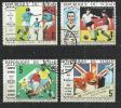 CHAD 1970 - FOOTBALL WINNERS - CPL. SET  - USED OBLITERE GESTEMPELT - Sonstige & Ohne Zuordnung