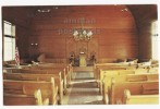 USA -PLYMOUTH NOTCH VT Postcard-UNION CHRISTIAN CHURCH Ca 1960s -VERMONT  [v2594] - Sonstige & Ohne Zuordnung