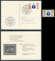 Deutschland Germany 1979 Karte / Card + Mi 1004 YT 847 ** Straßen-Rettungsdienst / Rescue Services On Road - Accidentes Y Seguridad Vial