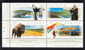 Canada MNH Scott#1783a Lower Left Plate Block 46c Scenic Highways - Plattennummern & Inschriften