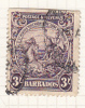 Barbados - 1925 - King George V - Barbades (...-1966)