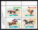 Canada MNH Scott#1794a Upper Left Plate Block 46c Canadian Horses - Num. Planches & Inscriptions Marge