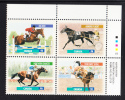 Canada MNH Scott#1794a Upper Right Plate Block 46c Canadian Horses - Plattennummern & Inschriften