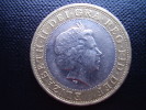 Great Britain 2007 TWO POUNDS Commemorating 300 Years Of........... Used In GOOD CONDITION. - 2 Pond