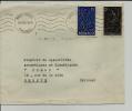 =MONACO 1955 BRIEF - Storia Postale