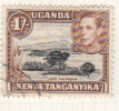 George VI - 1938 - Kenya, Ouganda & Tanganyika