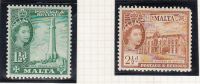 1956 - Queen Elizabeth II - Malta (...-1964)