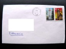 Cover Sent From USA To Lithuania , 1995, Lighthouse Pfare, Charlotte - Briefe U. Dokumente