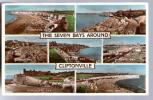 Jolie CP Ancienne Irlande Du Nord The Seven Bays Around Cliftonville Multivue - écrite à Margate 19-08-1957 Ed Valentine - Margate