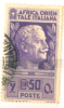 Fra342 Francobollo, Stamp, Timbre - Colonie Italiane Africa Orientale - Soggetti Vari, Re Vittorio Emanuele - N°10, 1938 - Ostafrika