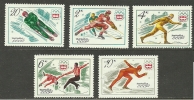 RUSSLAND RUSSIA Russie Sowjetunion 1976 Winter Olympic Games In INNSBRUCK MNH - Winter 1976: Innsbruck