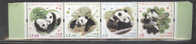 2008 HONG KONG GIANT PANDA 4V - Ungebraucht