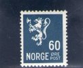 NORVEGE 1937-8 ** FILIGRANE 2 - Neufs