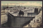 Panama PPC Sailors Visiting Gatun Locks Toledano Bros & De Lemos 71-22 (2 Scans) - Panama