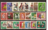 ALLEMAGNE - GERMANY - DEUTSCHLAND - LOT DE TIMBRES A SURTAXE OBLITERES DIFFERENTS - Collections