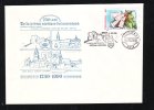 COAT OF ARMS,MOUNTAIN,1990 SPECIAL COVER OBLIT.CONCORDANTE FELDIOARA ROMANIA. - Omslagen