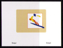 Delcampe - ESPAÑA 1992 - PRUEBAS DE ARTISTA DEL COOB - MEDALLAS DE BRONCE - SKI - Ski