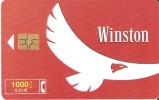 TARJETA DE ESPAÑA DE UN AGUILA (EAGLE) WINSTON - Aquile & Rapaci Diurni