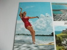 Pin Up Donna SCI NAUTICO SCI ACQUATICO Jersey C.i. Francobollo La  Hougue Bie - Wasserski