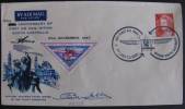 50TH ANNIVERSARY OF FIRST AIRMAIL IN SOUTH AUSTRALIA 1967 SIGNED BY PILOT - First Flight Covers