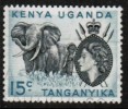 KENYA UGANDA & TANGANYIKA    Scott #  106  VF USED - Kenya, Ouganda & Tanganyika
