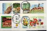 Topic History Nature UK Scotland Staffa 6 Blocks O 16€ Fogli Bf Sport Fauna Flora Space Souvenir Bloc Of Great Britain - Zonder Classificatie