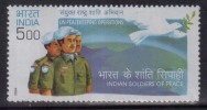 India MNH 2004, Indian Army In UN Peace Keeping OPeration, Bird Dove,  United Nations - Unused Stamps