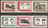 Bulgaria 1966 Mi# 1612-1617 Used - April Uprising Against The Turks, 90th Anniv. - Usados