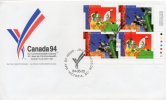 Enveloppe FDC. XV Eme Jeux Du Commonwealth. Victoria. 2/05/1994 - 1991-2000