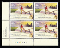 Canada MNH Scott #1810 Lower Left Plate Block 46c Frontier College - Num. Planches & Inscriptions Marge