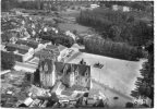 CPSM 49 BAUGE VUE AERIENNE PLACE DU MAIL CHATEAU DU ROI RENE ET PALAIS DE JUSTICE - Autres & Non Classés