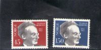 NORVEGE 1962 ** - Unused Stamps